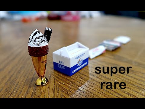 Let's make milkshake ASMR mini brand food #miniverse #minibrands #asmr, miniverse