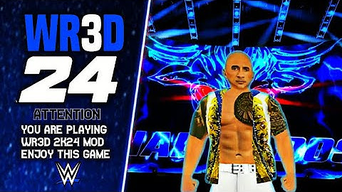 WR3D 2K24 | WR3D 2K24 NEW MOD RELEASED WITH ALL FEATURES | WR3D 2K24 DOWNLOAD | WWE 2K24 | MEDIAFIRE
