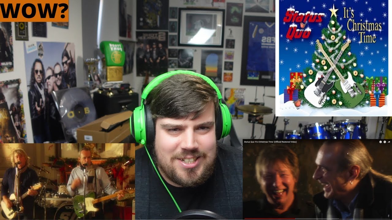 WOW?! Status Quo It's Christmas Time REACTION YouTube