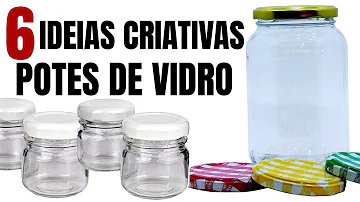 O que fazer com as embalagens de vidro?