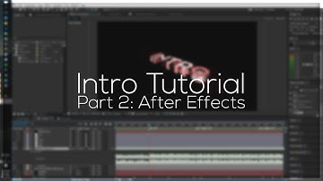 Intro Tutorial Part 2 - After Effects [English] [HD]