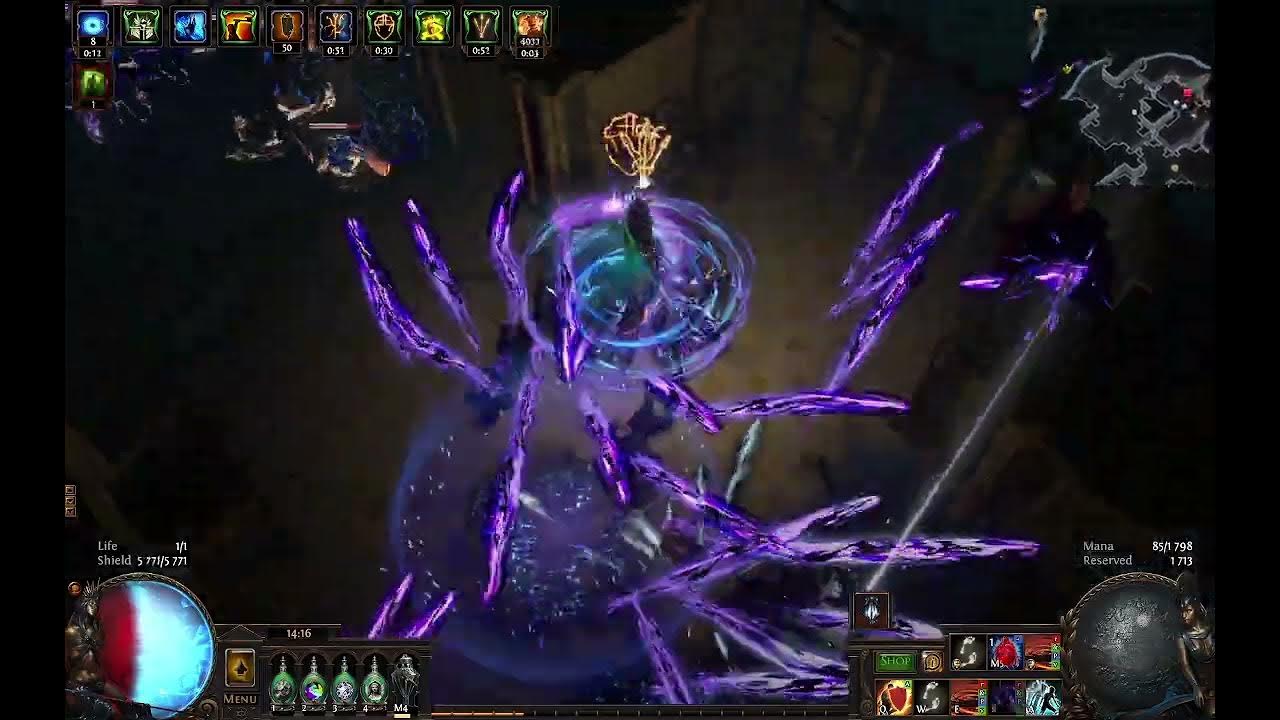 PoE 3.24 Occultist Cast on Crit Soulrend of the Spiral YouTube