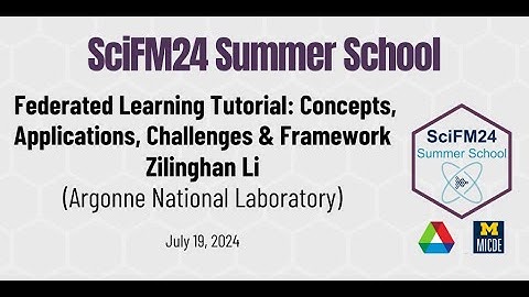 Zilinghan Li: Federated Learning Tutorial: Concepts, Applications, Challenges, and Framework