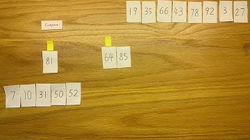 Merge Sort, University of Rochester, CSC172 Spring 2020