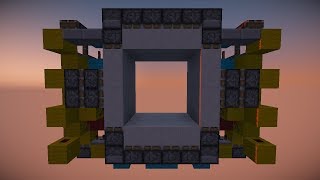 Minecraft: Survival Friendly 4x4 Piston Door Tutorial [1.5+]