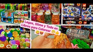 Slime, Legos, El Proveedor Más Grande de Libros de Colorear en Mercado San Ciprián ???