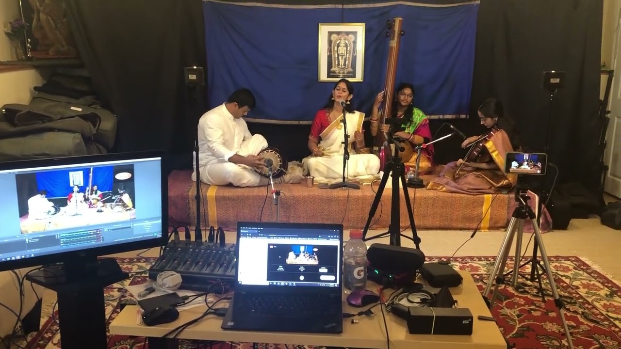 2021 Playing Tanpura for Rasika Aug 21