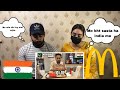 Pakistani reacts to india vs pakistan mcdonalds  bengaluru vlog by mohsi bhai