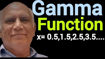 gamma function 0.5,1.5,2.5,3.5...|gamma function positive values | improper integral Type I