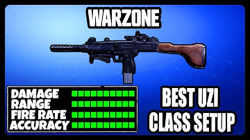 NEW OVERPOWERED UZI CLASS SETUP IN WARZONE! BEST UZI CLASS SETUP!
