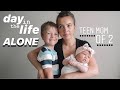 First time ALONE with both kids *help lol* | Teen Mom