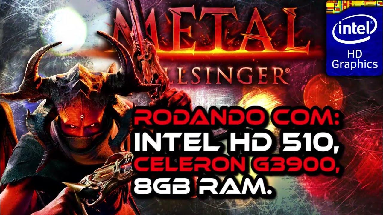 Metal Hellsinger, Rodando com Intel HD Graphics! 