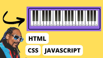 Make PIANO HTML CSS JavaScript