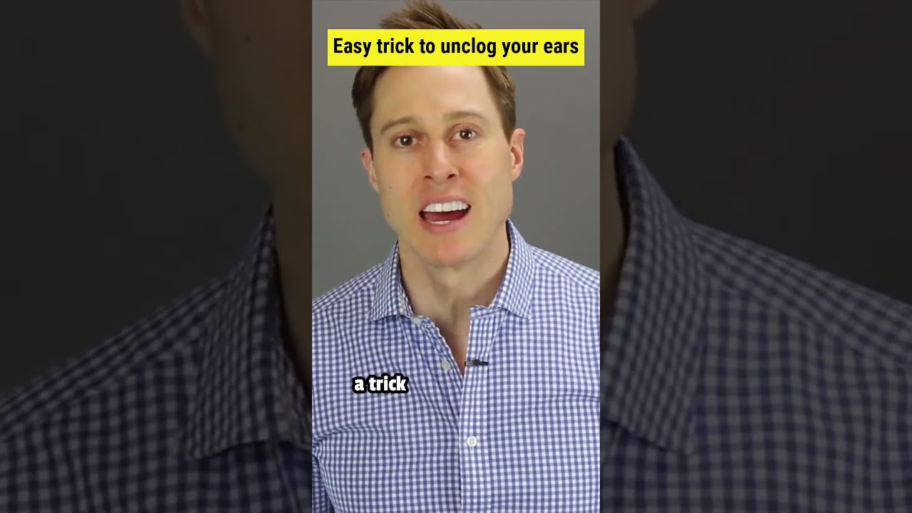 Audiologist S Trick To Unplug Clogged Up Ears Shorts