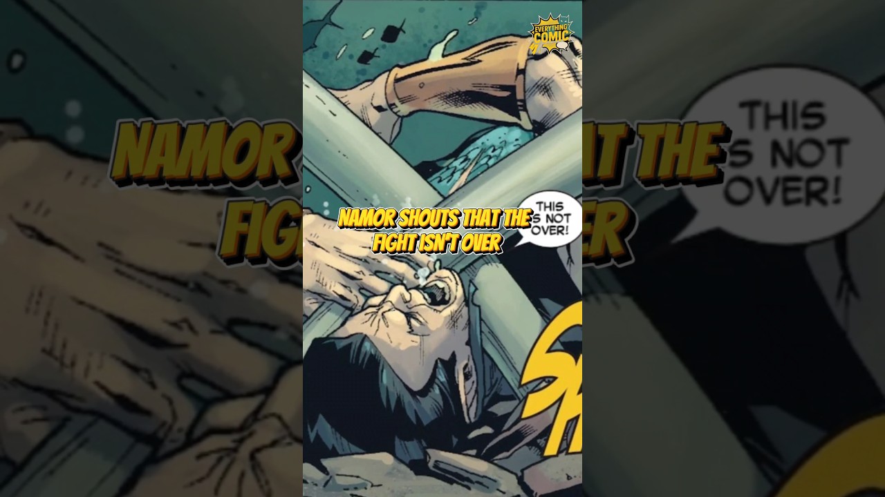 THE THING humiliates NAMOR underwater