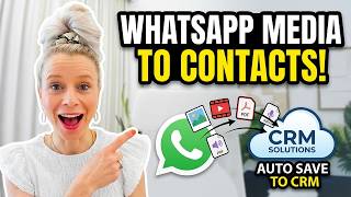How To Save WhatsApp Media Directly To Contacts #crm #crmsolutions #whatsapp #whatsappstorage screenshot 3