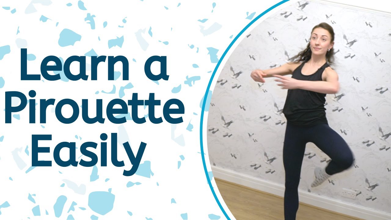 Learn a Pirouette the Easy Way for Beginners! Ballet, Figure Skating