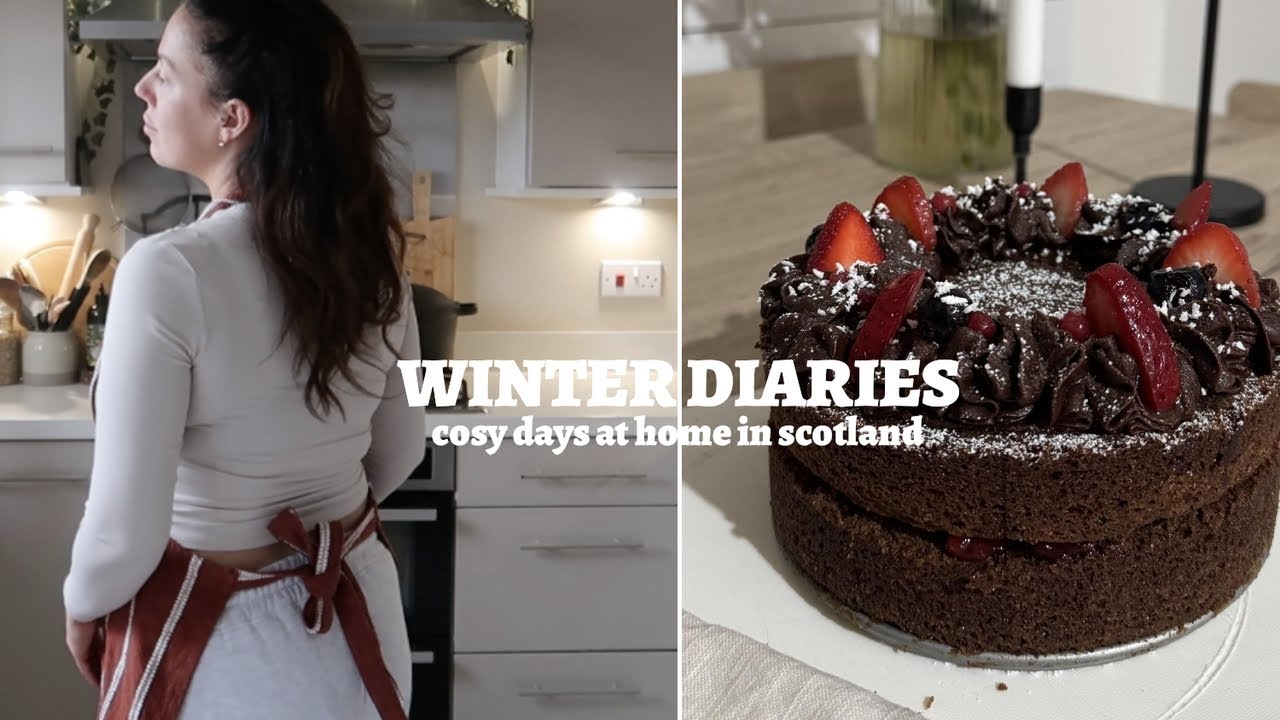 slow & cosy life in scotland ❄️ winter diaries 4. festive fun baking inspo