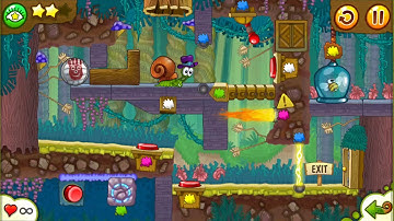 Level 3-23, Island Story | Snail Bob 2