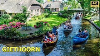 Giethoorn, Netherlands 🇳🇱 -  The Venice of the North (4K UHD)