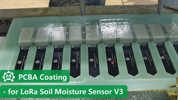 PCBA Coating For Lora Soil Moisture Sensor V3 - Makerfabs
