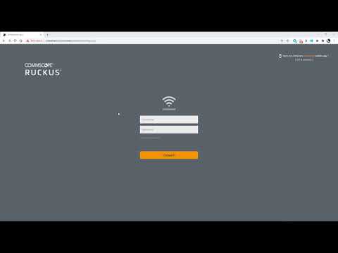 RUCKUS Unleashed Password Recovery Configuration Using Browser UI