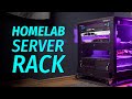Building a homelab server rack