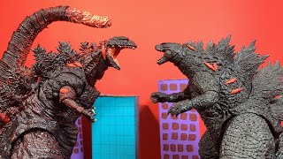 LEGENDARY GODZILLA vs SHIN GODZILLA  an epic battle movie