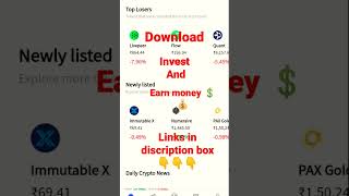 Coindcx App download link - Invest, Refer & Earn money 💲💰 screenshot 1