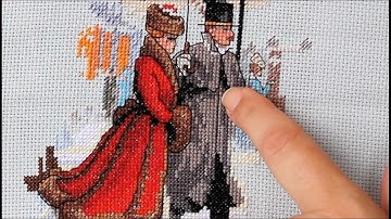 Flosstube #4  – Falling in love with this cross stitch design - Gracious Era Dimensions