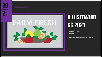 CC 2021 AI CIAB CH 3 Part 4 Using Shapes To Create Artwork For A Postcard Danielle Oser Source