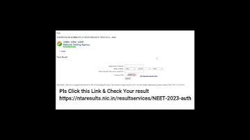 🔴NEET 2023 Result Link Attached - Check Your Result Immediately🔴NEET Result 2023 Out 🔥