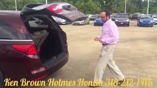 2018 Honda Odyssey- How to Use the Power Lift Gate