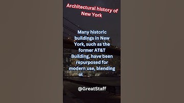 History of architecture, New York | Adaptive Reuse of Buildings #nycarchitecture #facts #usahistory
