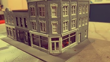 Walthers Merchants Row 5 Ho Scale Model Railway