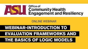Webinar CDC intro to evaluation frameworks