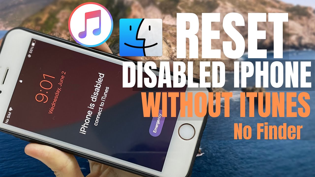How to Reset Disabled iPhone without iTunes  Unlock Reset iPhone