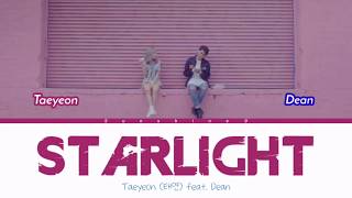 TAEYEON (feat. Dean) 'STARLIGHT' [Color Coded Easy Lyrics]