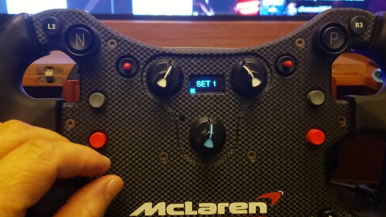 Fanatec McLaren GT3 settings