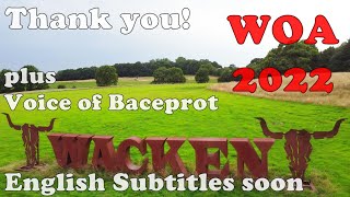 W:O:A 2022 English Subtitles and VOB Voice of Baceprot