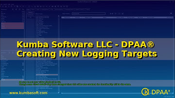 DPAA® - Creating New Logging Targets