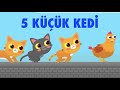 Beş Küçük Kedi - Saymayı Öğreten Çocuk Şarkısı