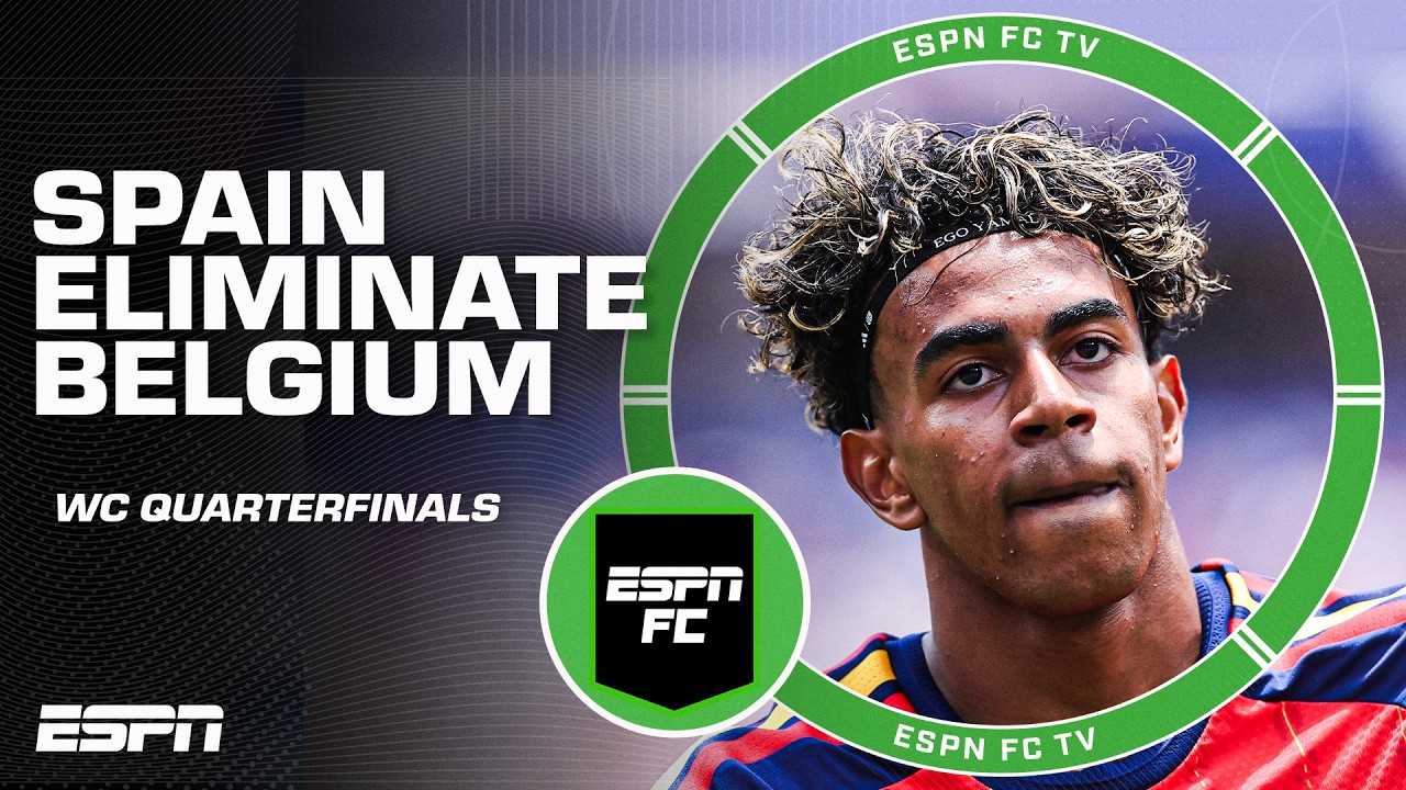 Spain vs. Belgium FULL REACTION 🍿 Can they beat France in the Semifinals? | ESPN FC