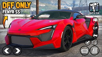 [1MB] Fenyr SuperSport [DFF Only] Car Mod For GTA San Andreas Android | Modding Master