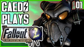 WORST. TUTORIAL. EVER. (Unarmed Playthrough) - Caedo Plays Fallout 2 #01