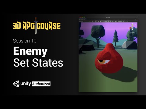 Unity 3D RPG游戏开发教程|Core核心功能10:Enemy Set States 设置敌人的基本属性和状态