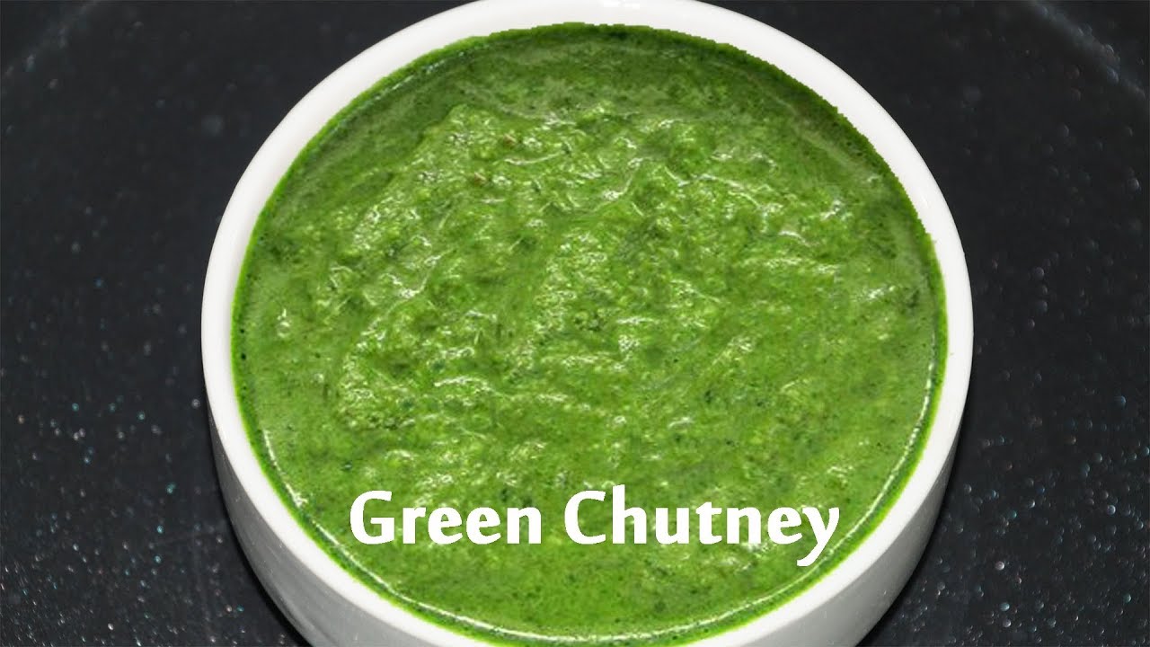 Green Chutney for Sandwich How to make green chutney for chaat by