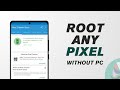 Root Any Pixel WITHOUT PC | Root Pixel with Kernel SU and run banking apps