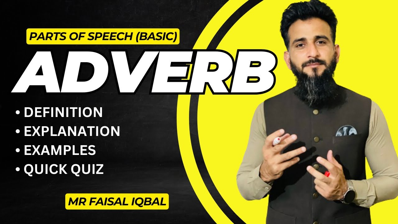 Adverb & It’s Types | Explanation & Quiz | Parts of Speech 