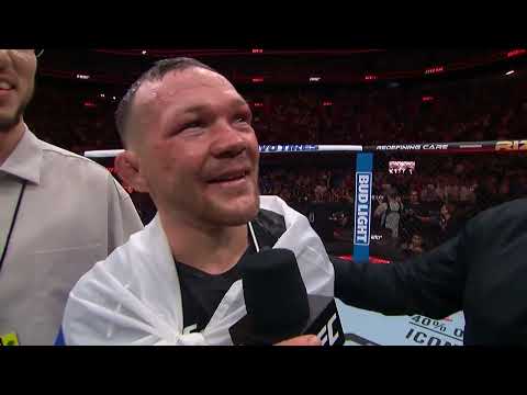 UFC 299: Петр Ян - Слова после боя